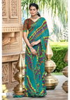 Jannat By Vallabhi Printed Moss Georgette Sarees Wholesale Market In Surat